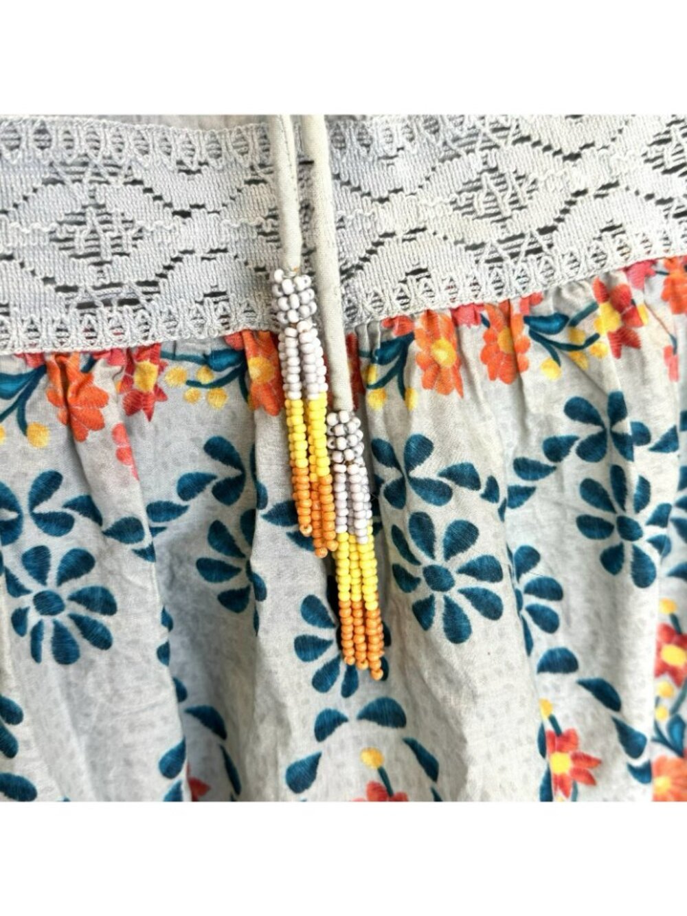 Farm Rio x Anthropologie Tropical Delicacy Floral Maxi Skirt Womens Size XS - Picture 2 of 6